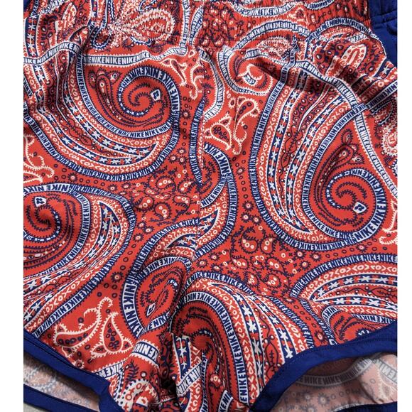 Nike Running Shorts Women's Small Dri-FIT Mid-Rise Brief-Lined Paisley - Picture 3 of 12